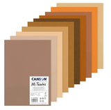 Canson Mi-Teintes Tonal Paper Packs - Bright Colours A4 20sht