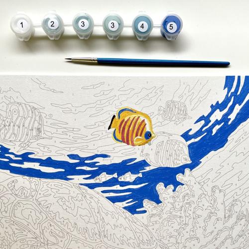 Paint By Numbers - Astro Kitty