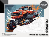 Paint By Numbers - Monster Truck