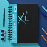 Canson XL Watercolour (Aquarelle) Books - A4 300gsm 68sht Spiral