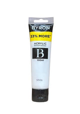 Byron Acrylic 100ml Bonus - White 100ml