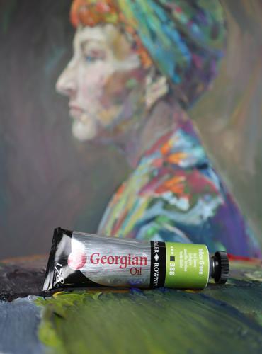 Daler Rowney Georgian Oil Colour 38ml - Sap Green