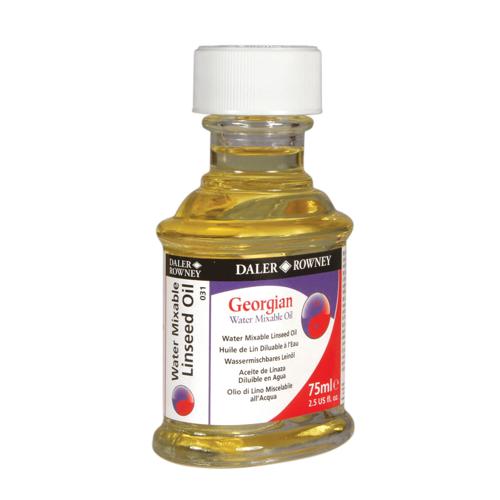 Daler Rowney Georgian Watermixable Linseed Oil - 75ml