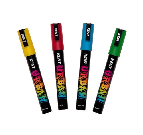 Kent Urban Acrylic Paint Marker Sets Fine - Neutral Pack 8