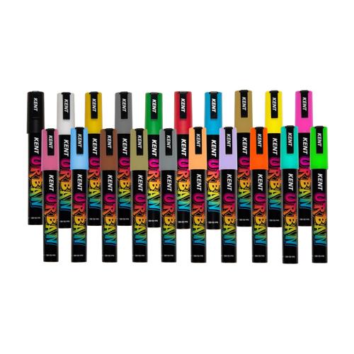 Kent Urban Acrylic Paint Markers Medium - Cool Grey