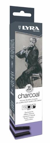 Lyra Charcoal - Medium 5-6mm Pack 15