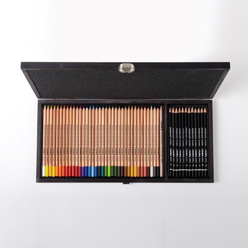 Lyra Polycolor & Art Design Wooden Box Set 48 - Polycolor And Art Design 48