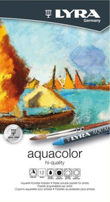 Lyra Aquacolour Water-Soluble Wax Pastel Sets - Set 48