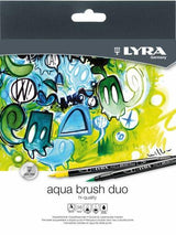 Lyra Aqua Brush Dual-Tip Brush Marker Sets - Set 36