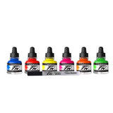 Daler Rowney FW Acrylic Ink Sets - Shimmering 6 X 29.5ml