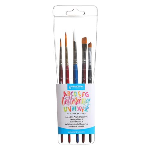 Princeton Lettering Professional 5-Piece Set - Set 5