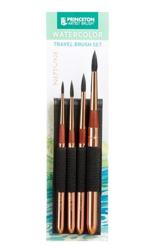 Princeton Neptune Travel Brush Set - Travel Set 4