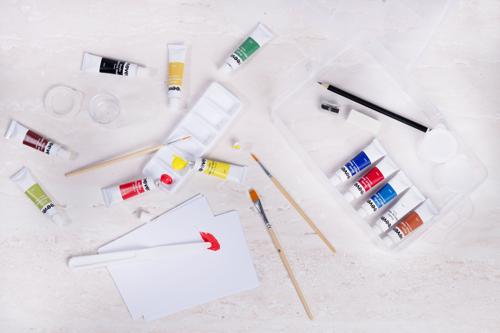 Reeves Acrylic Painting Box - 33 Piece Set