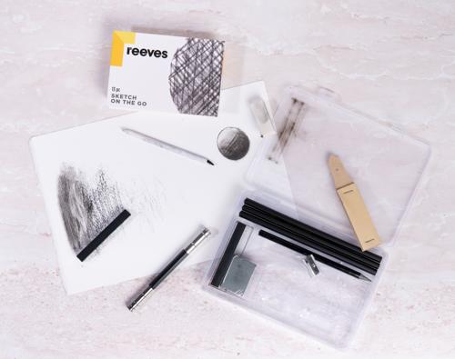 Reeves Sketch Art On The Go - 12 Piece Set