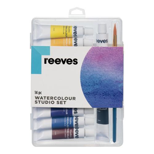 Reeves Watercolour Art Set - 14 Piece Set