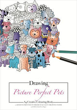 Jasart Adult Colouring Books - Colouring Book A4 Animals
