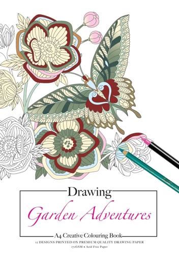 Jasart Adult Colouring Books - Colouring Book A4 Animals