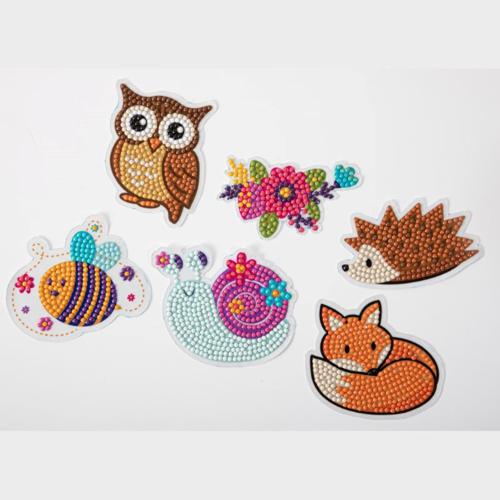 Diamond Dotz Dotzies 3 Sticker Packs - Garden Friends