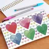 Diamond Dotz Dotzies Zipper Pouches - Strike