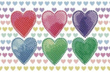 Diamond Dotz Dotzies Zipper Pouches - Lovehearts