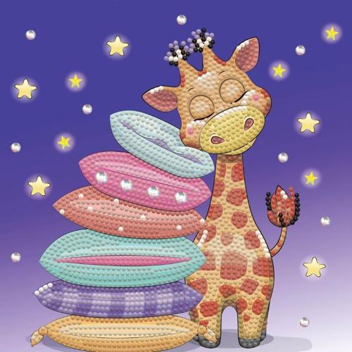 Diamond Dotz Dotz Box Medium - Girrafe Pillow