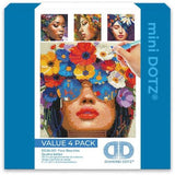 Diamond Dotz Mini Dotz - Four Beauties