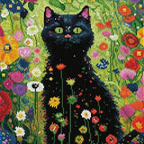 Diamond Dotz Diamond Kit  - Garden Cat 40x50cm