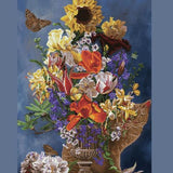 Diamond Dotz Diamond Kit  - Garden In Gold 42x72cm