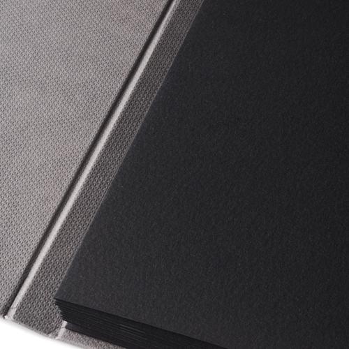 Fabriano Leporello Cromia Journal - 220gsm 11.5x16.5cm 20 Sheets Light Pale Grey
