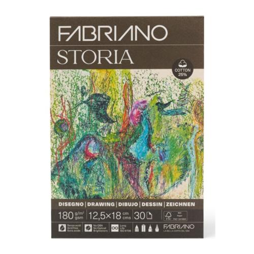 Fabriano Storia Drawing Pads - 180gsm 31x 41cm 30 Sheets