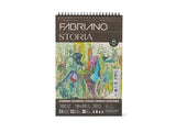 Fabriano Storia Spiral Pads - 180gsm 12.5x18cm 30 Sheets