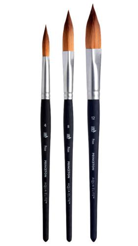 Princeton Aqua Elite Prism Brushes (SH) - Size 12