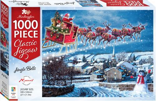 Jingle Bells Christmas 1000 Piece Jigsaw Puzzle - Mindbogglers