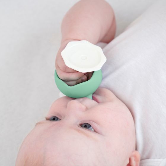 Mushroom Teether - Eucalyptus - Mombella