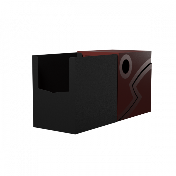 Dragon Shield: Deck Box  - Double Shell  - Blood Red/Black