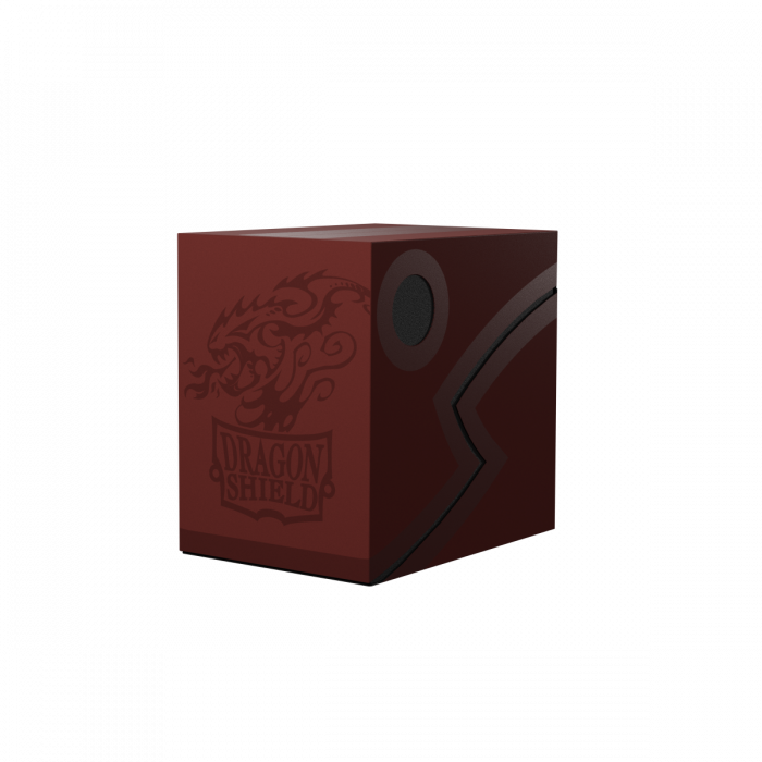 Dragon Shield: Deck Box  - Double Shell  - Blood Red/Black