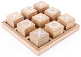 Wooden Tic Tac Toe - Large Natural (30cm)
