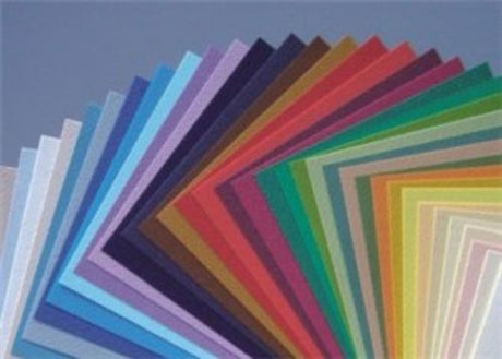 Tiziano 50x65 160gsm Avorio art paper pack of 10, ideal for vibrant watercolors and fine sketches.