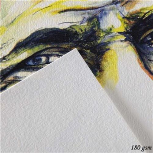 C A Grain 50x65 180g drawing paper, featuring fine grain texture, acid-free, durable for various art applications.