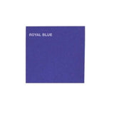 Pack of 25 sheets of royal blue Canford Paper, ideal for crafting, presentations, and artistic projects.