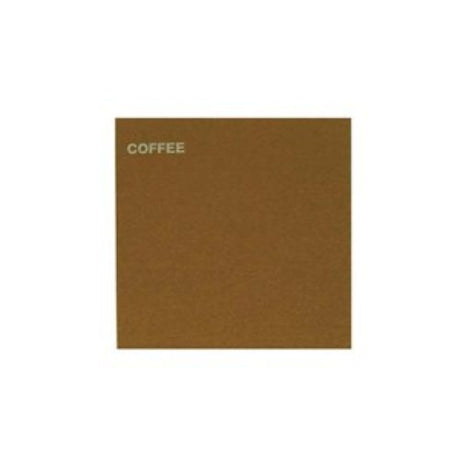 Pack of 10 Canford Card Coffee sheets in matte colors, perfect for creative projects, crafting, and presentations.