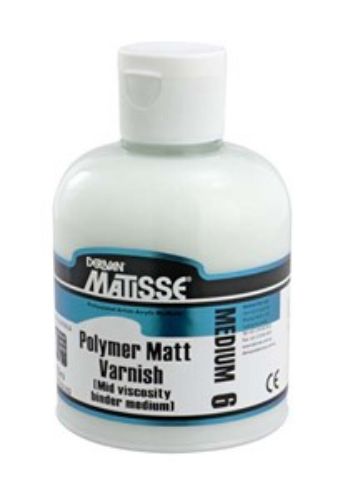 Matisse Mm6 250ml Poly Matt Varnish