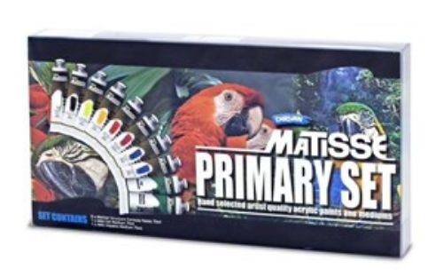 Matisse Set Primary Colours 10x75ml