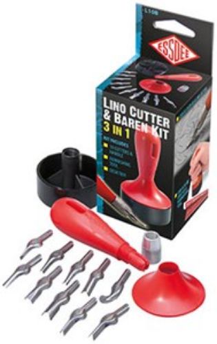 Essdee Lino Cutter &amp; Baren Kit L10b