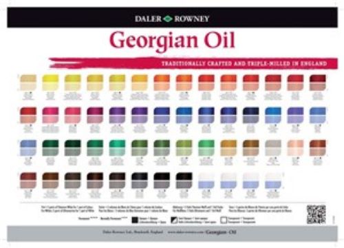 Rown Georg Oils 225ml Chrome Yellow (Hue