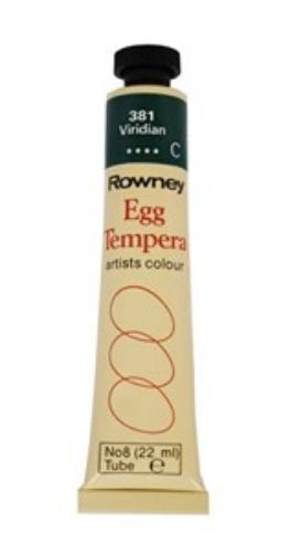 Rown Egg Tempera 22ml Viridian