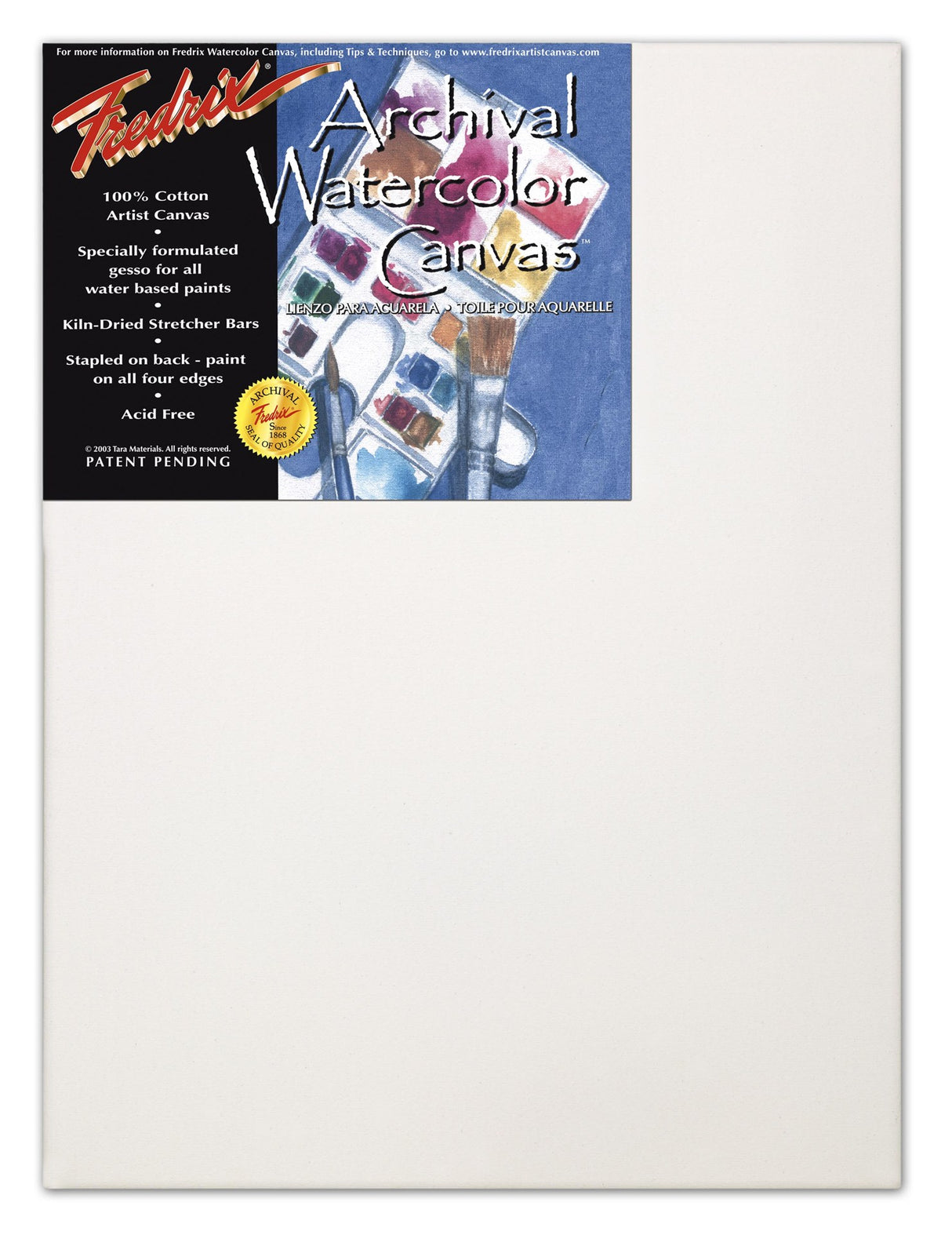 FDX Archival 20x24 panel for displaying artwork and photos, made from acid-free materials for long-lasting protection.