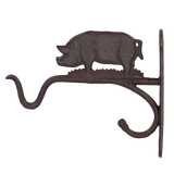 Basket Hook - Cast Iron Pig