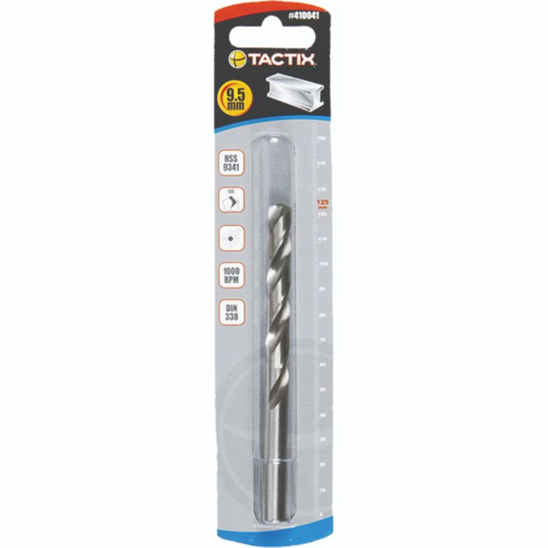 Tactix HSS Twist Drill 9.5mm**