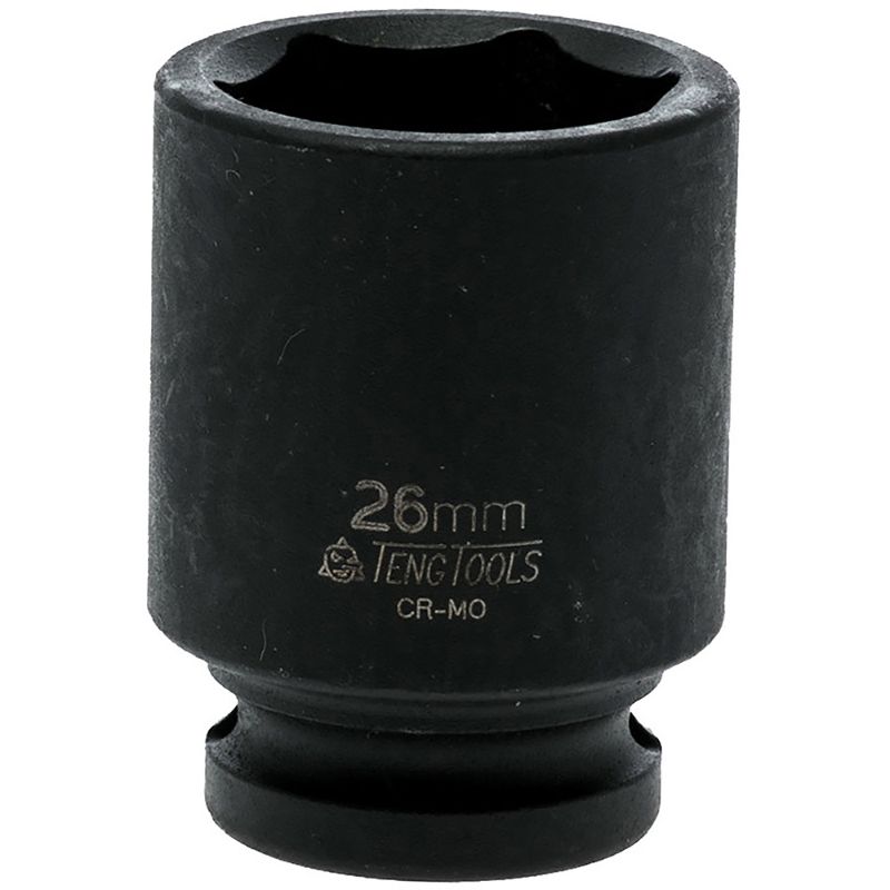 Teng 1/2in Dr. Impact Socket 26mm DIN